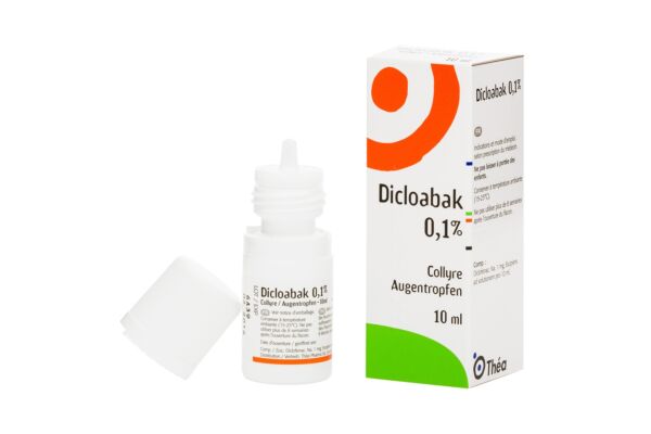 Dicloabak Gtt Opht 0.1 % Fl 10 ml
