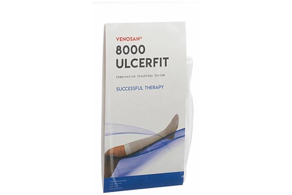 VENOSAN 8000 ulcerfit a-d S 10 mm Hg 1 paire