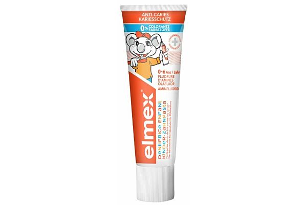 elmex ENFANTS dentifrice tb 75 ml
