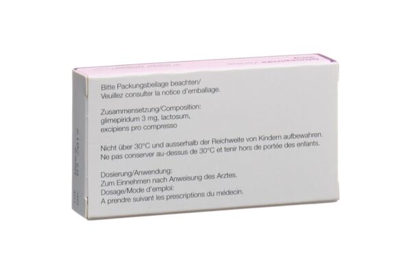Glimepiride Zentiva cpr 3 mg 30 pce