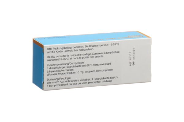 Alfuzosine Uno Zentiva cpr ret 10 mg 30 pce