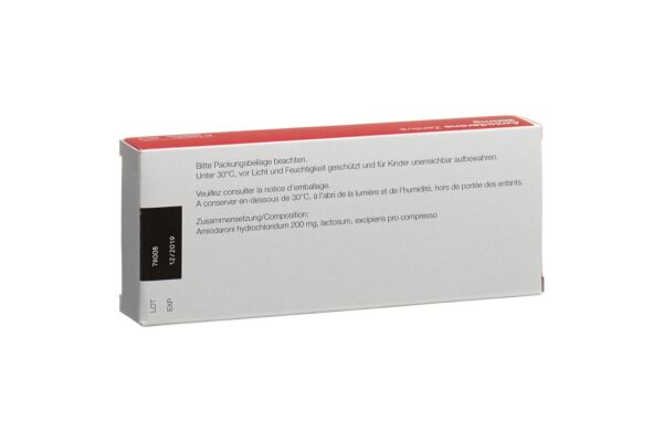 Amiodarone Zentiva Tabl 200 mg 20 Stk