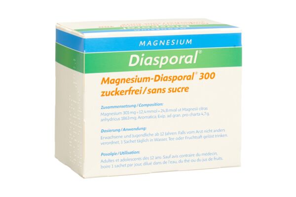 Magnesium Diasporal gran 300 mg sans sucre sach 50 pce