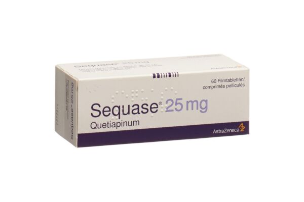 Sequase Filmtabl 25 mg 60 Stk