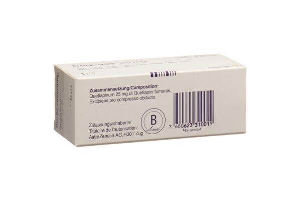 Sequase Filmtabl 25 mg 60 Stk