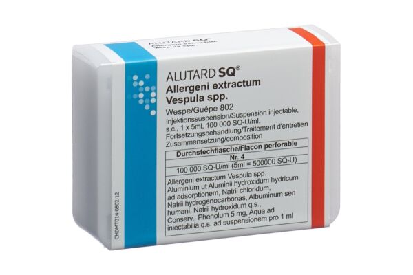 Alutard SQ-U vespula spp susp inj traitement d'entretien 5 ml
