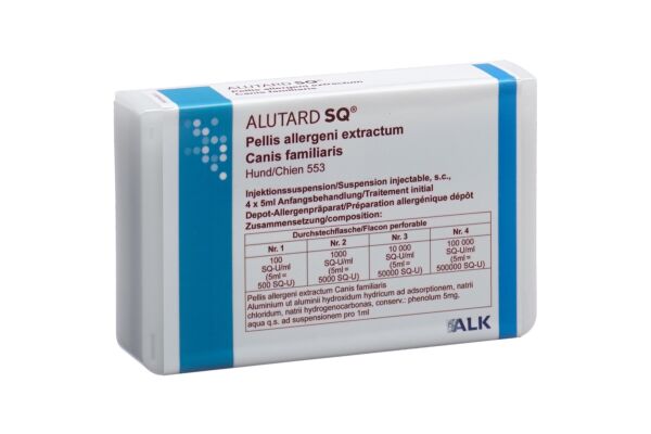 ALUTARD SQ Canis familiaris Anf Be 4 x 5 ml