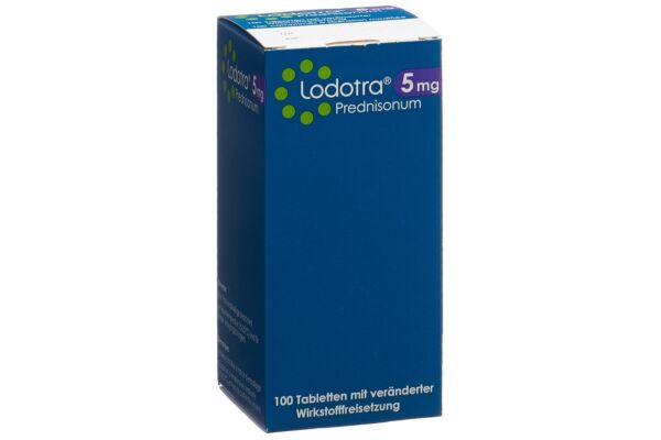 Lodotra cpr ret 5 mg 100 pce