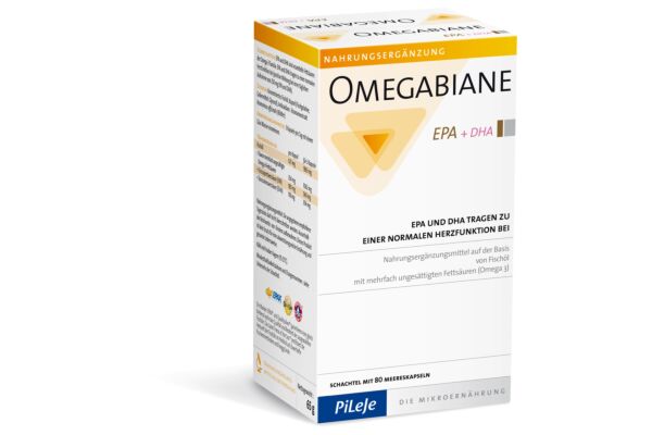 Omegabiane EPA + DHA Kaps 621 mg Blist 80 Stk