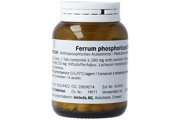 Weleda Ferrum phosphoricum Tabl D 6 50 g
