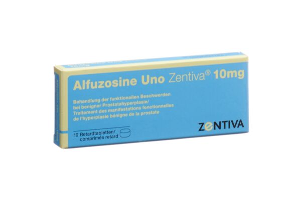 Alfuzosine Uno Zentiva cpr ret 10 mg 10 pce