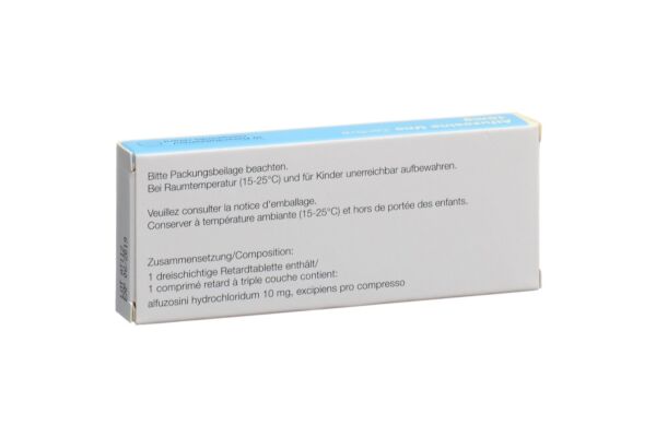 Alfuzosine Uno Zentiva Ret Tabl 10 mg 10 Stk