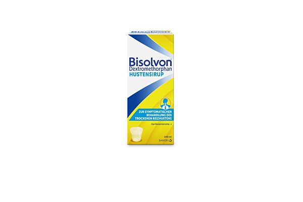 Bisolvon Dextromethorphan sirop 10 mg/5ml fl 200 ml