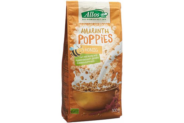 Allos Amaranth Honig Poppies Bio 300 g