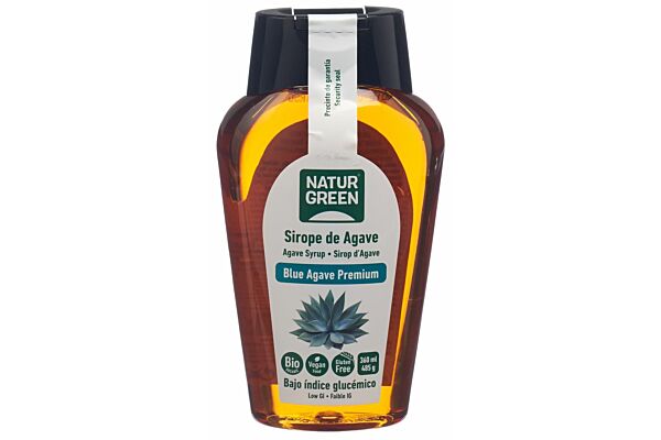 Naturgreen sirop d'agave pur bio 360 ml