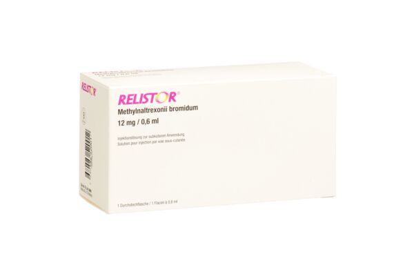 Relistor Inj Lös 12 mg/0.6ml Durchstf