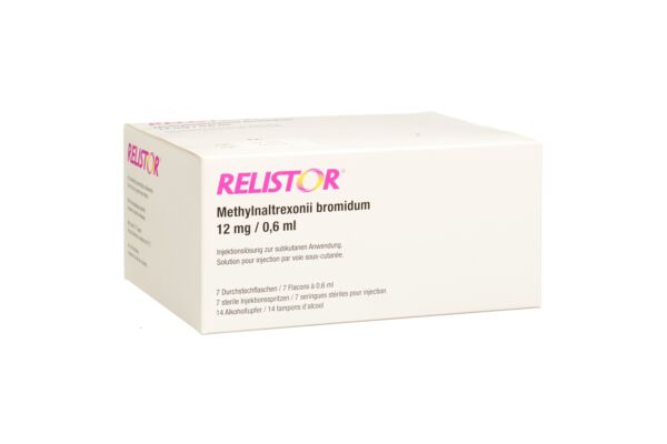 Relistor Inj Lös 12 mg/0.6ml Durchstf 7 Stk