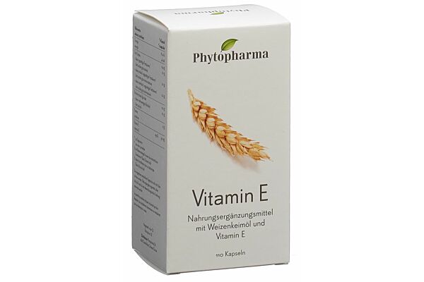 PHYTOPHARMA vitamine E caps 110 pce