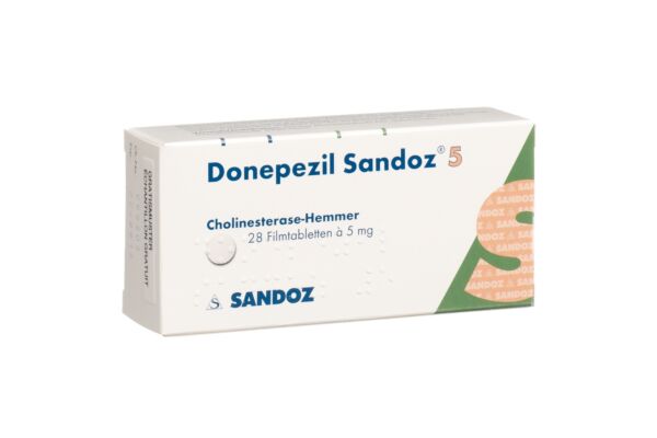 Donepezil Sandoz Filmtabl 5 mg 28 Stk
