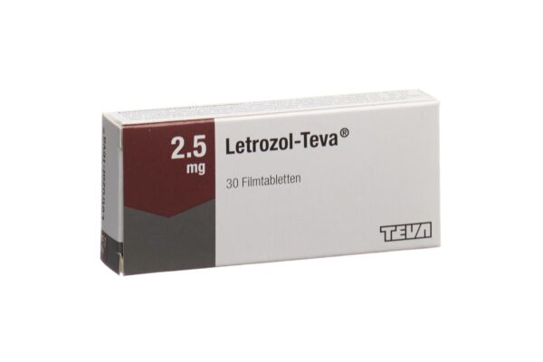 Letrozol-Teva cpr pell 2.5 mg 30 pce