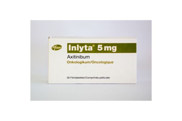 Inlyta cpr pell 5 mg 56 pce