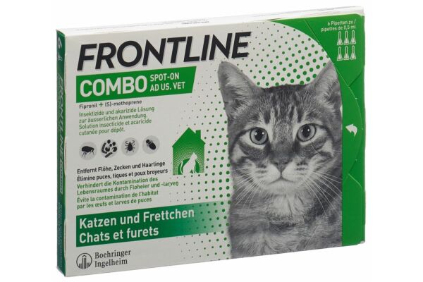 Frontline Combo Spot On Lös Katzen 6 x 0.5 ml
