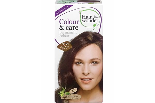 HENNA hairwonder colour & care 5.35 brun chocolat