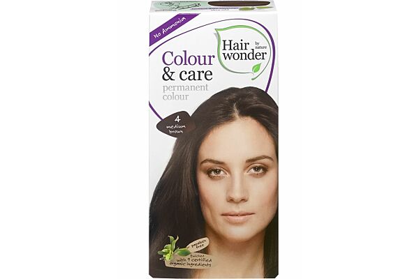 HENNA Hairwonder Colour & Care 4 braun