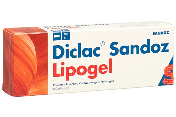 Diclac Sandoz Lipogel 10 mg/g Tb 100 g