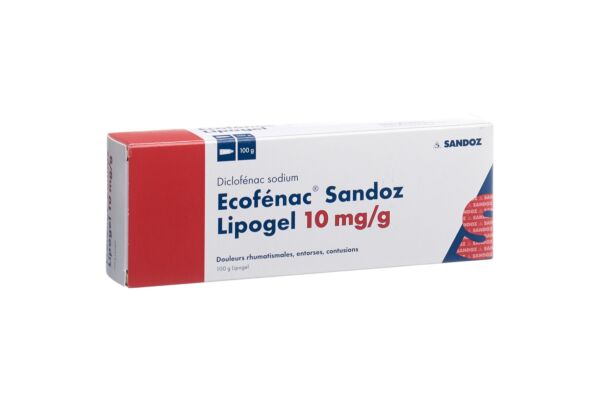 Ecofénac Sandoz lipogel 10 mg/g tb 100 g