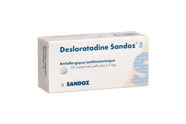 Desloratadin Sandoz Filmtabl 5 mg 50 Stk