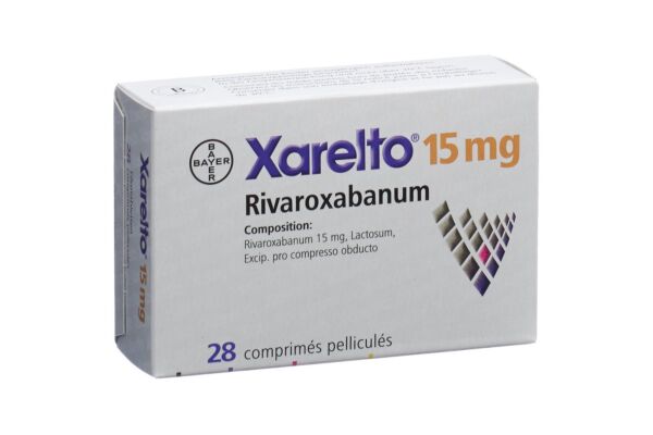 Xarelto Filmtabl 15 mg 28 Stk