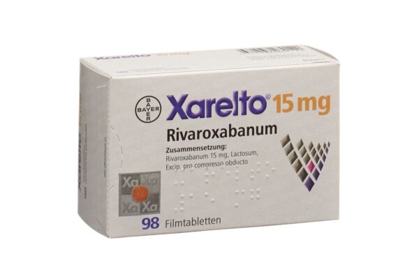 Xarelto Filmtabl 15 mg 98 Stk