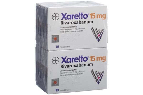 Xarelto Filmtabl 15 mg 10 x
