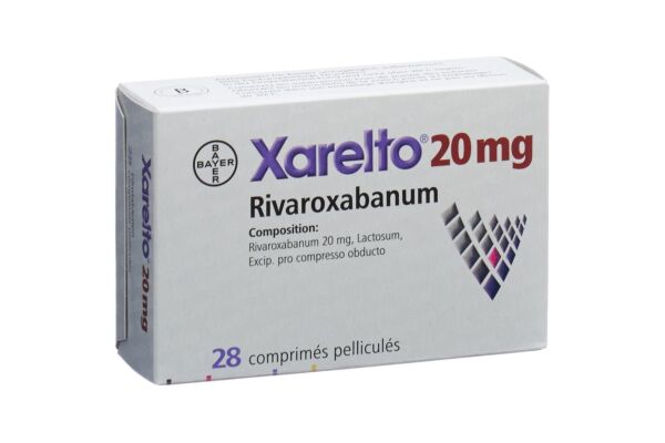 Xarelto Filmtabl 20 mg 28 Stk