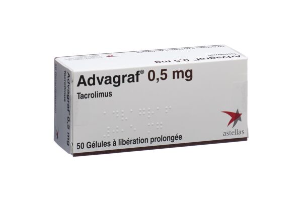 Advagraf caps ret 0.5 mg 50 pce