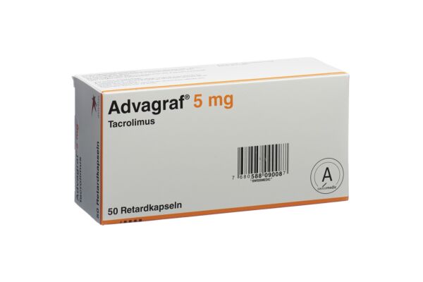 Advagraf Ret Kaps 5 mg 50 Stk