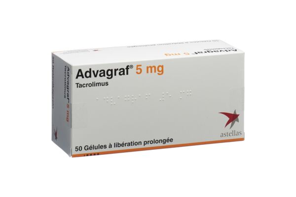 Advagraf caps ret 5 mg 50 pce