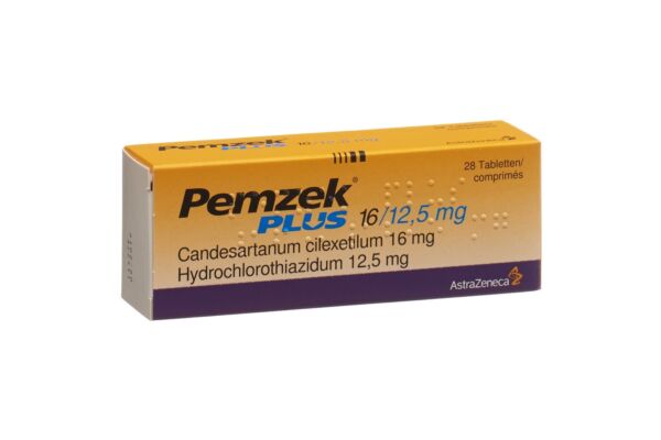 Pemzek PLUS Tabl 16/12.5 mg 28 Stk