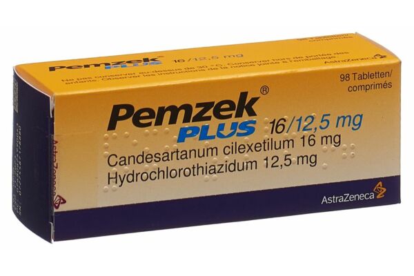 Pemzek PLUS Tabl 16/12.5 mg 98 Stk