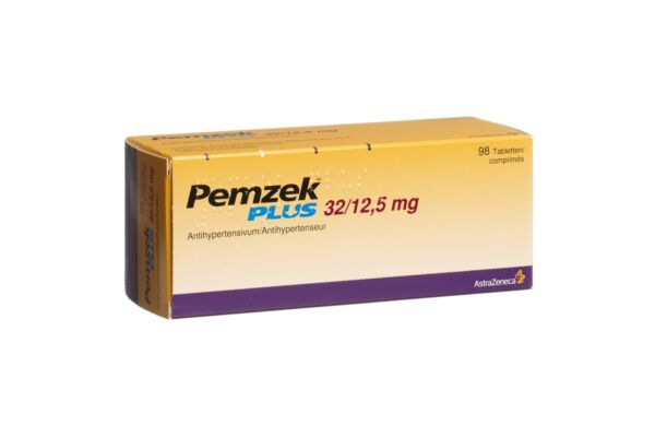Pemzek PLUS Tabl 32/12.5 mg 98 Stk