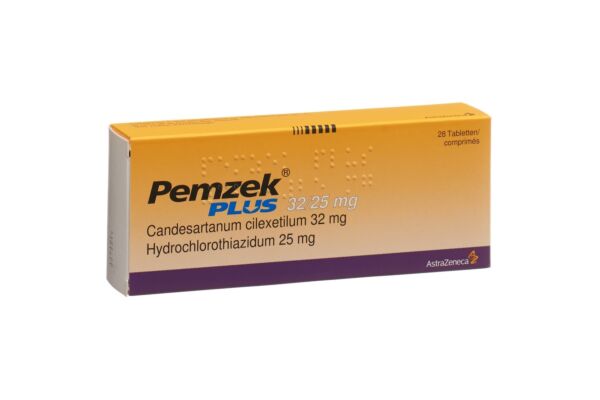 Pemzek PLUS Tabl 32/25 mg 28 Stk