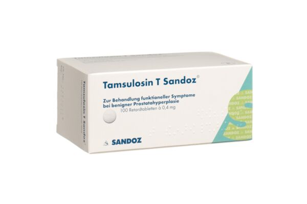 Tamsulosine T Sandoz cpr ret 0.4 mg 100 pce