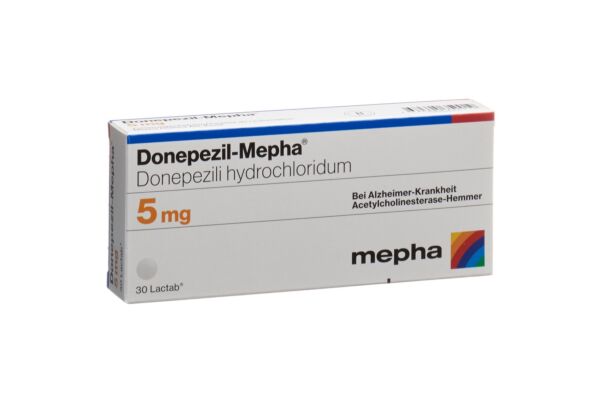 Donepezil-Mepha Lactab 5 mg 30 pce