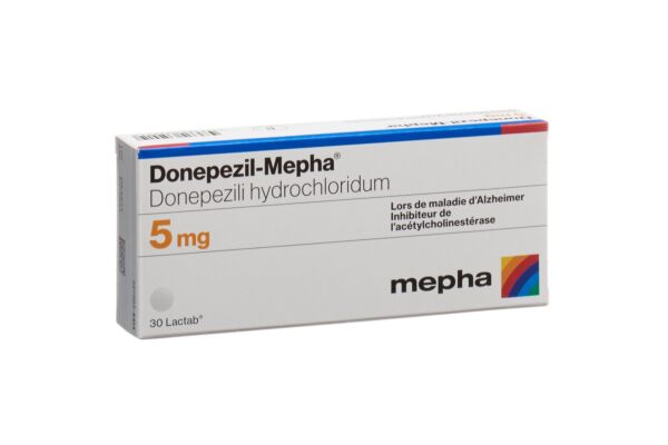 Donepezil-Mepha Lactab 5 mg 30 pce