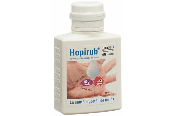 Hopirub désinfect des mains liq WHO fl oval 100 ml