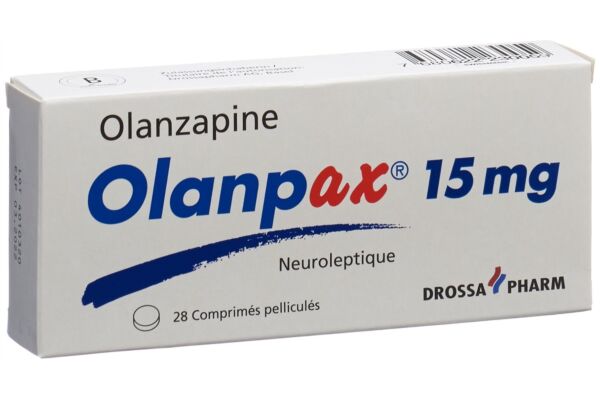 Olanpax cpr pell 15 mg 28 pce