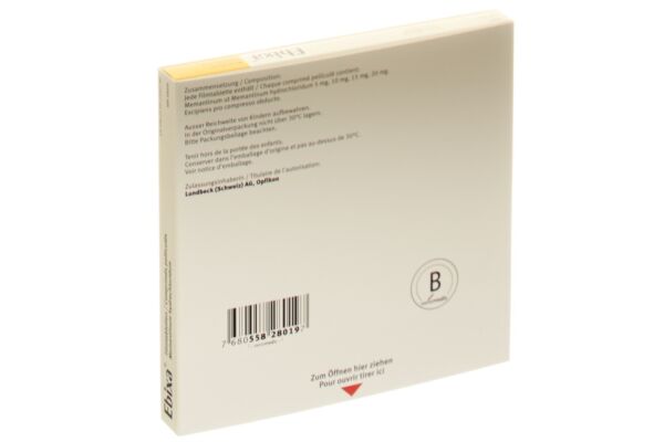 Ebixa Starterpack Filmtabl 7x5 mg, 7x10 mg ,7x15 mg, 7x20 mg 28 Stk
