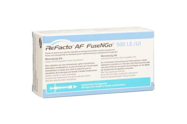 ReFacto AF FuseNGo subst sèche 500 UI avec solvant ser pré