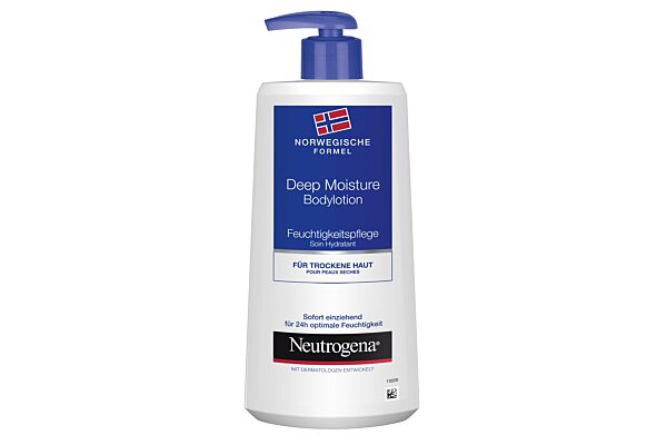 Neutrogena body lotion deep moisture dist 400 ml